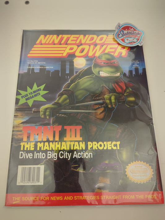 [Volume 33] TMNT III: The Manhattan Project - Nintendo Power