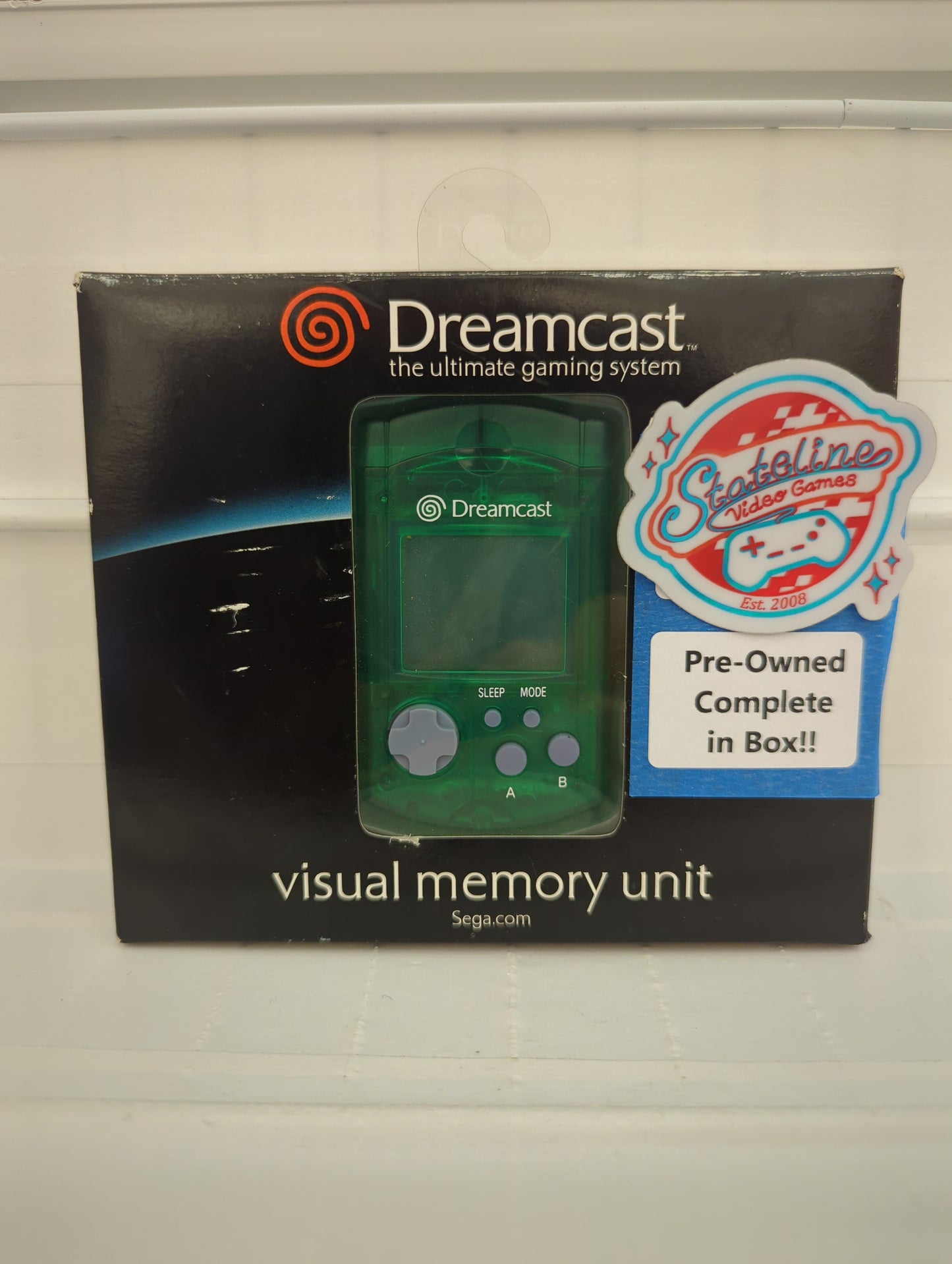 Green Dreamcast VMU - Sega Dreamcast