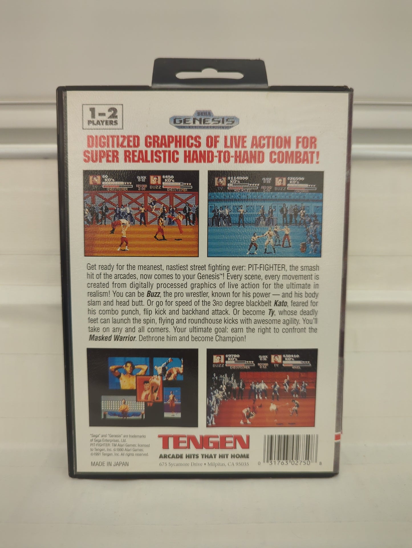 Pit-Fighter - Sega Genesis