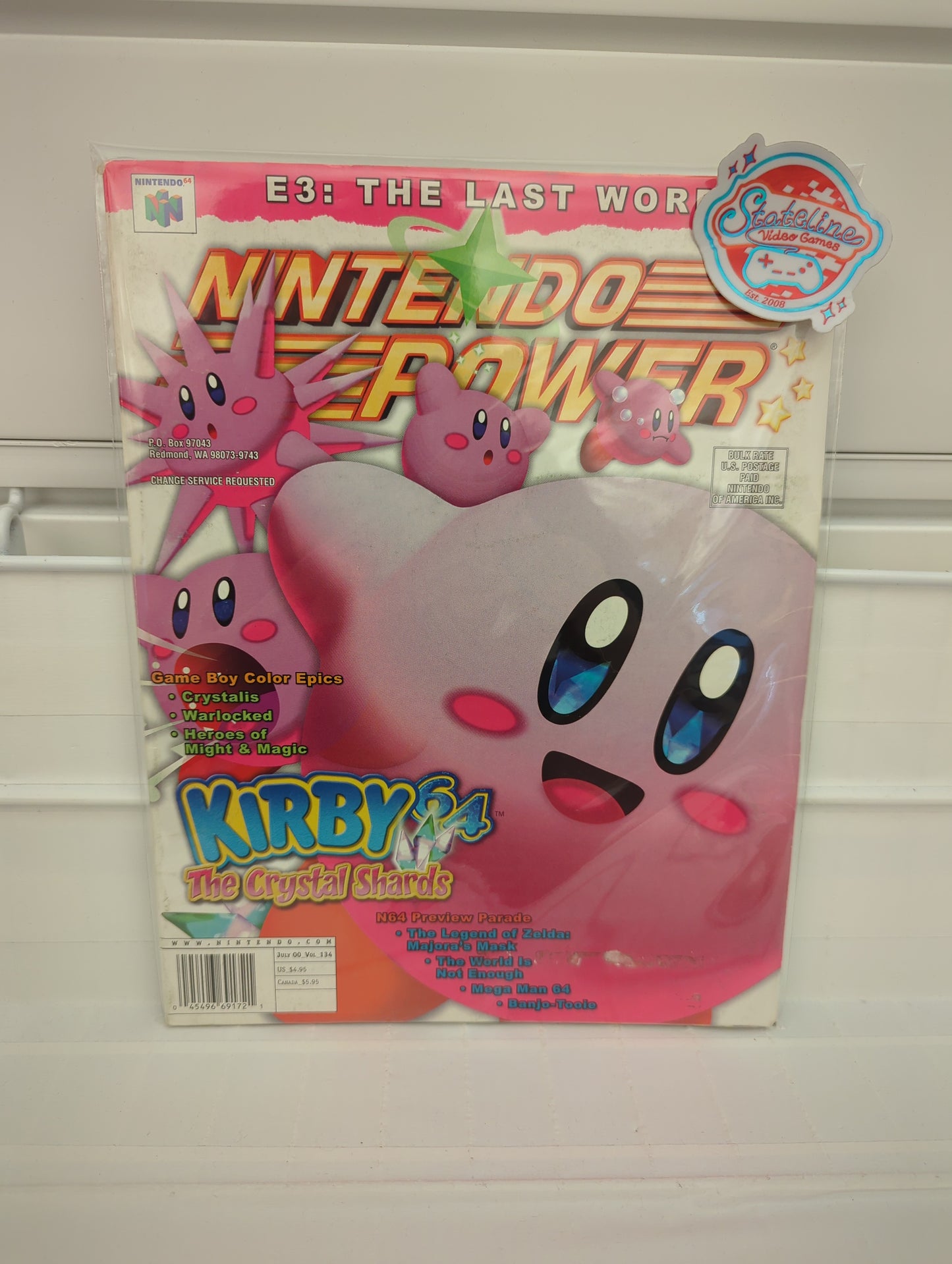 [Volume 134] Kirby 64: The Crystal Shards - Nintendo Power