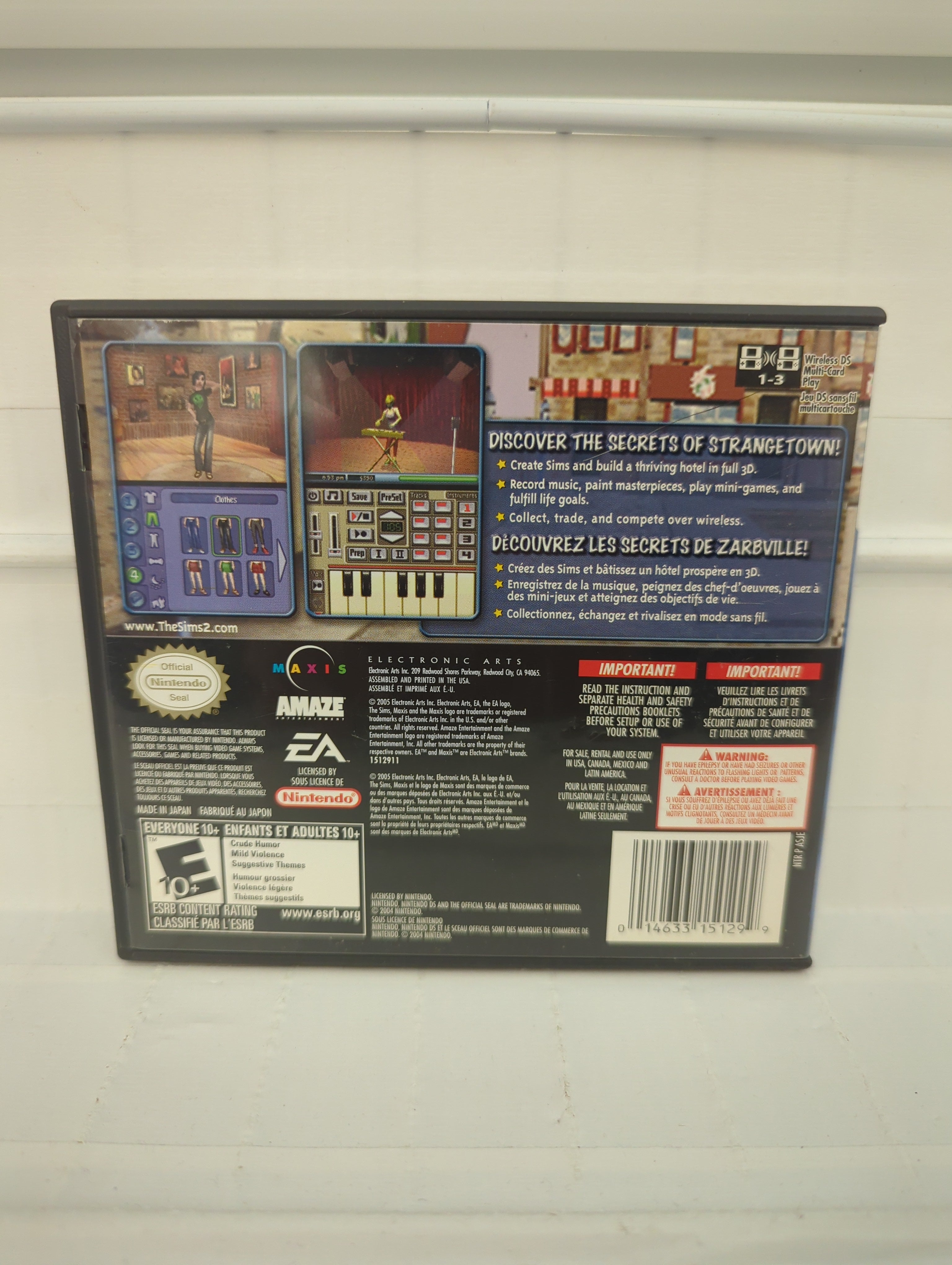 The Sims 2 - Nintendo DS – Stateline Video Games Inc.