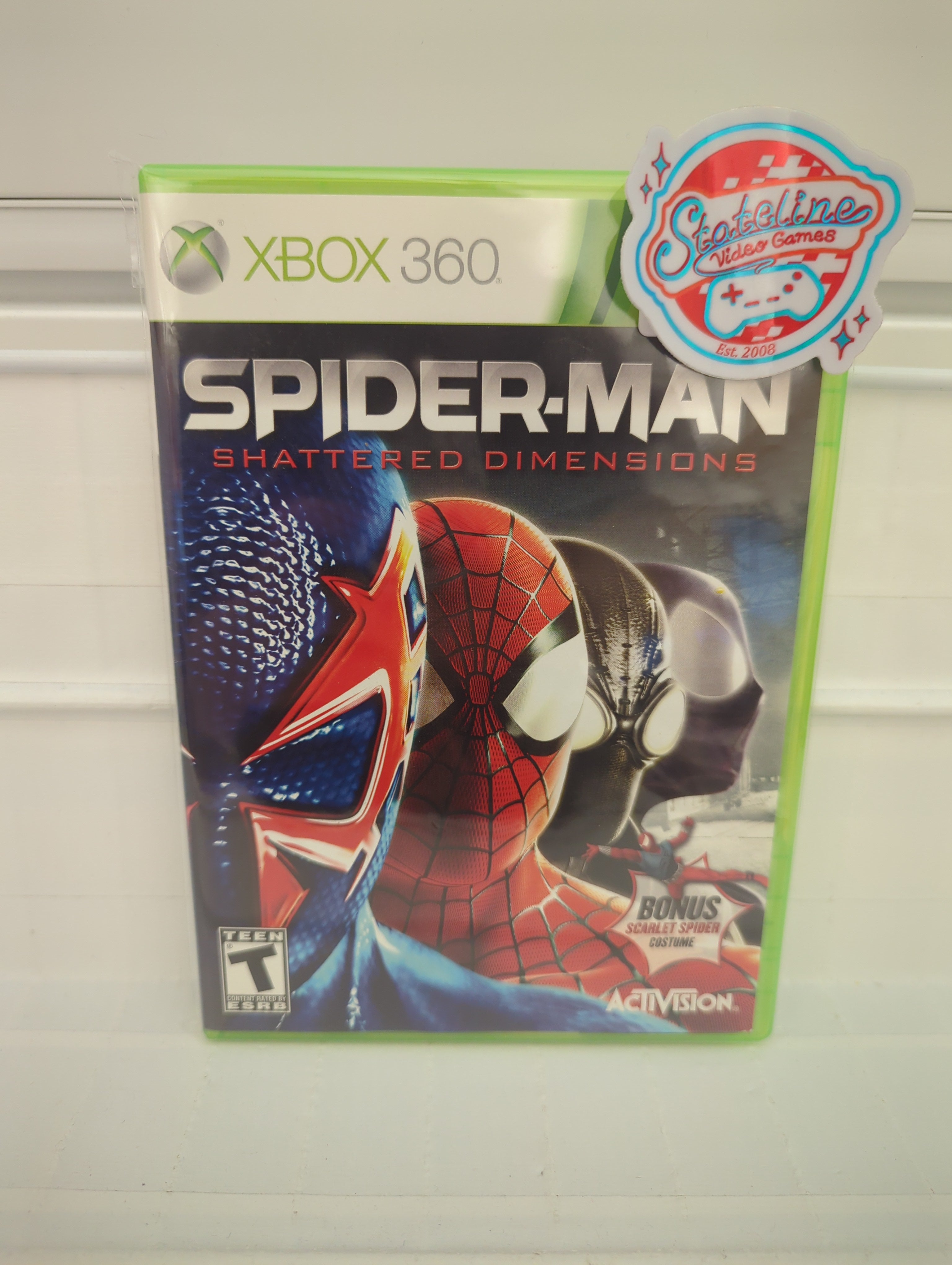 Spiderman Shattered Dimensions Xbox 360 Stateline Video Games Inc spiderman-shattered-dimensions-xbox-360-stateline-video-games-inc
