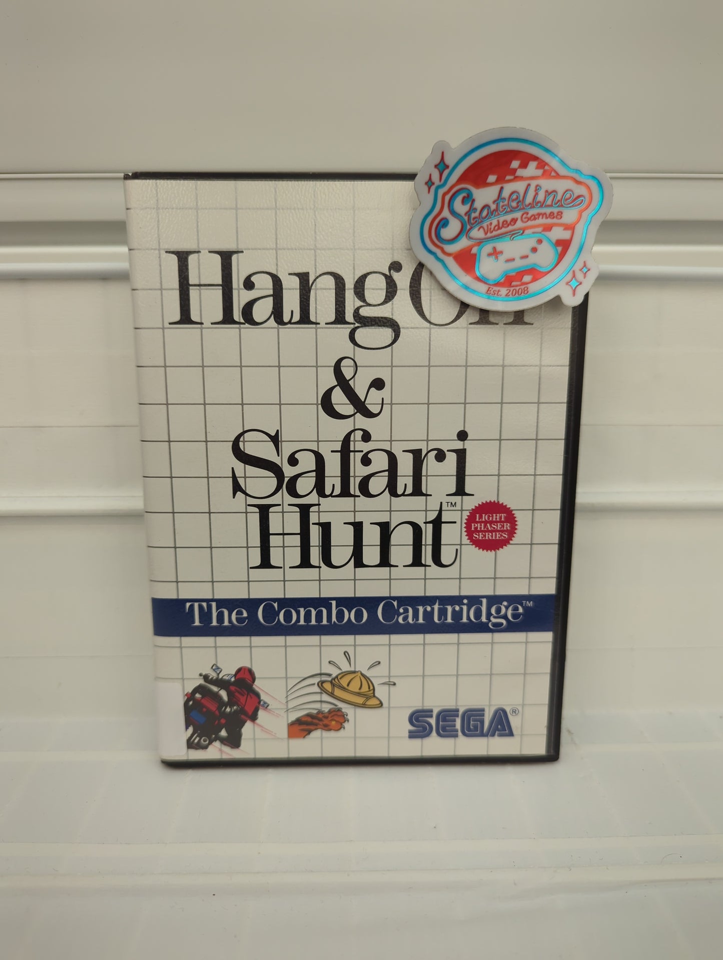 Hang-On and Safari Hunt - Sega Master System