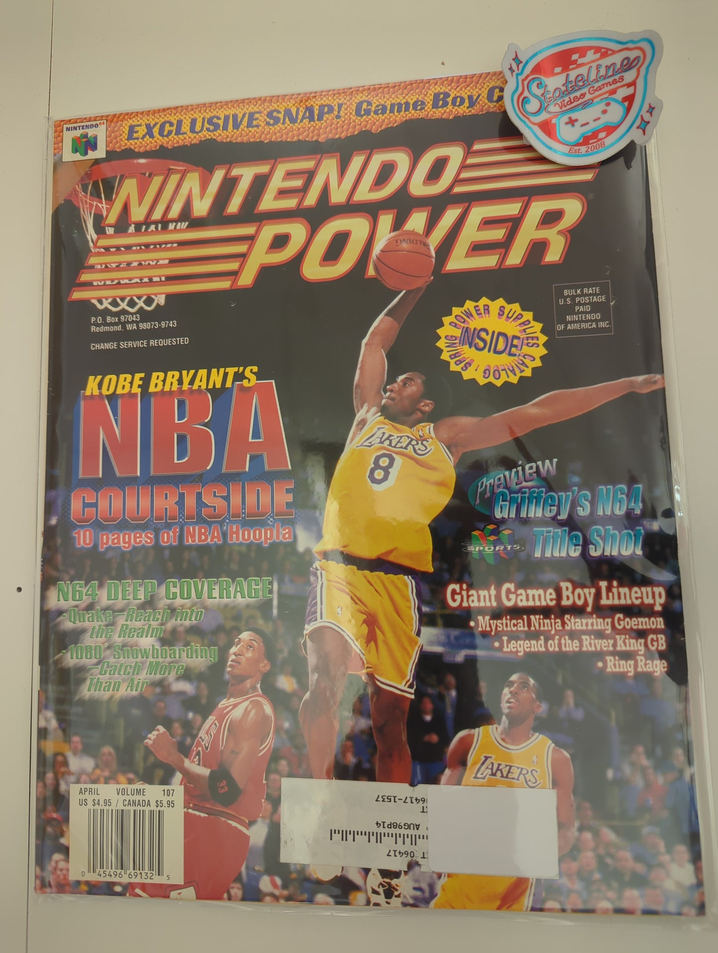 [Volume 107] NBA Courtside - Nintendo Power