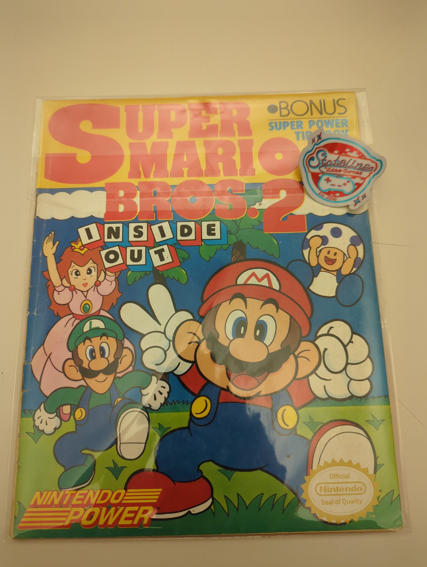 Super Mario Bros 2 Inside Out Part I & II Bundle - Nintendo Power