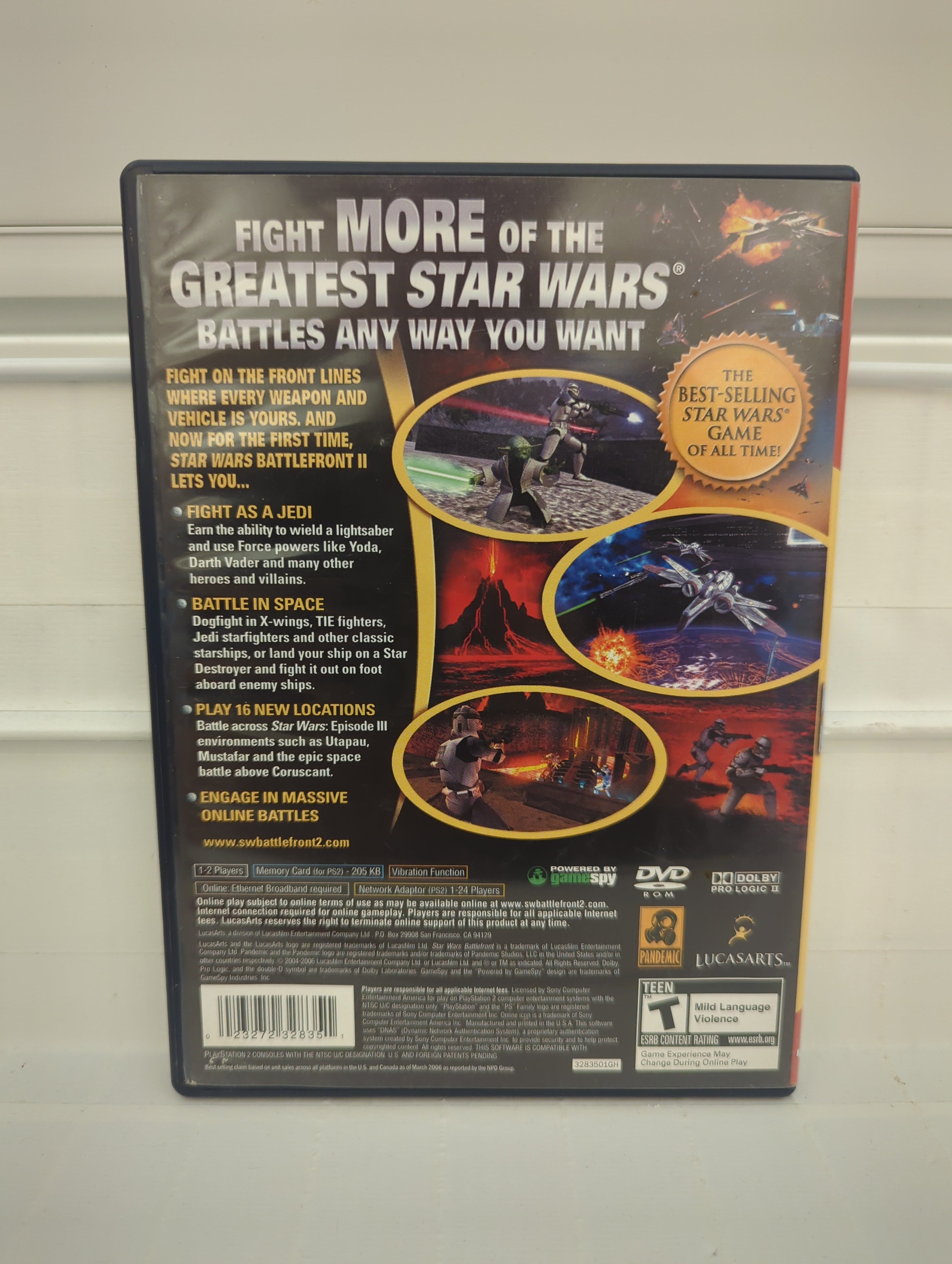 Star Wars Battlefront buy 2 Greatest Hits For Sony PSP