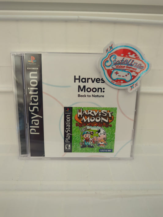 Harvest Moon Back to Nature - Playstation