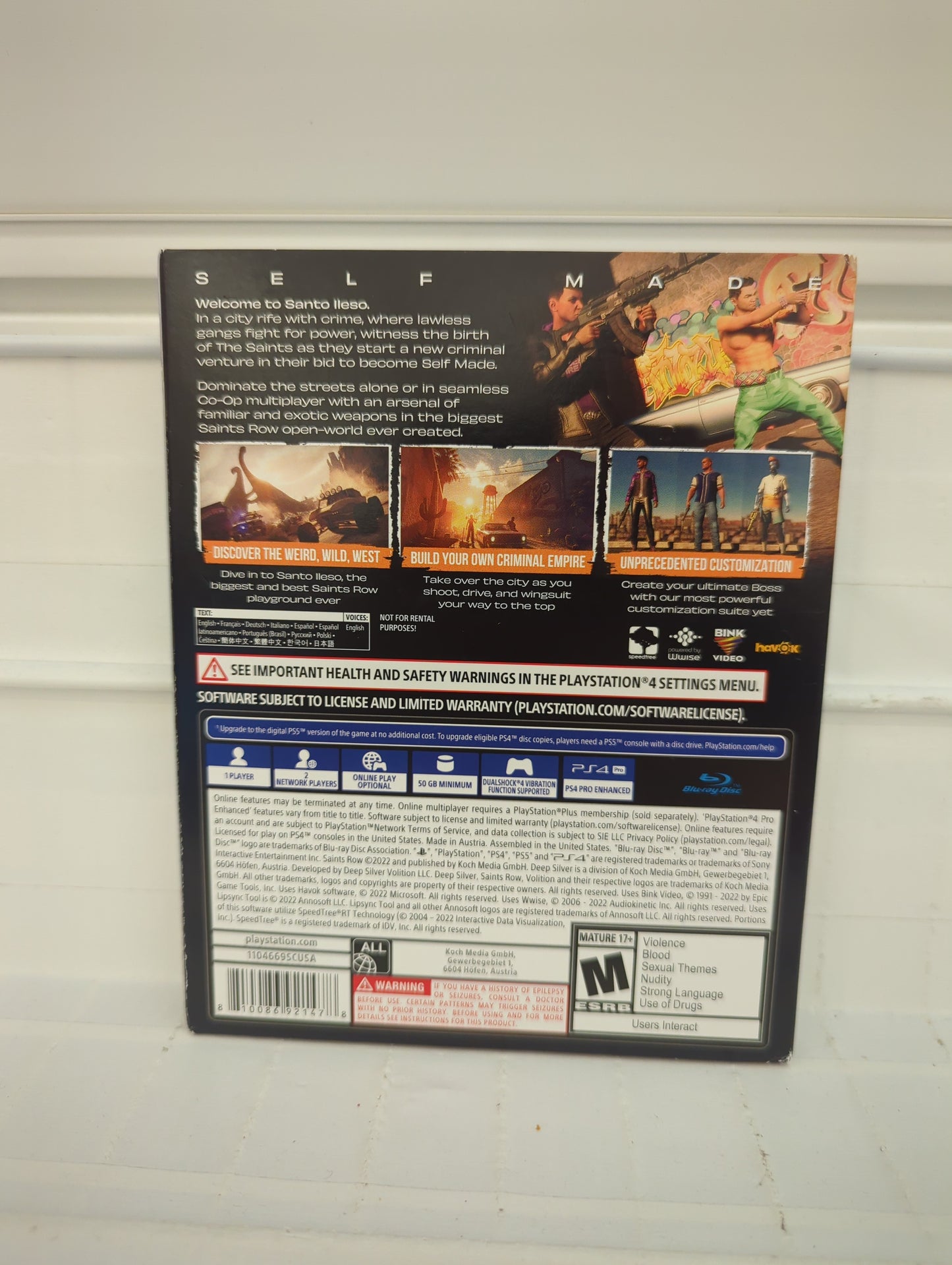 Saints Row [Steal Edition] - Playstation 4