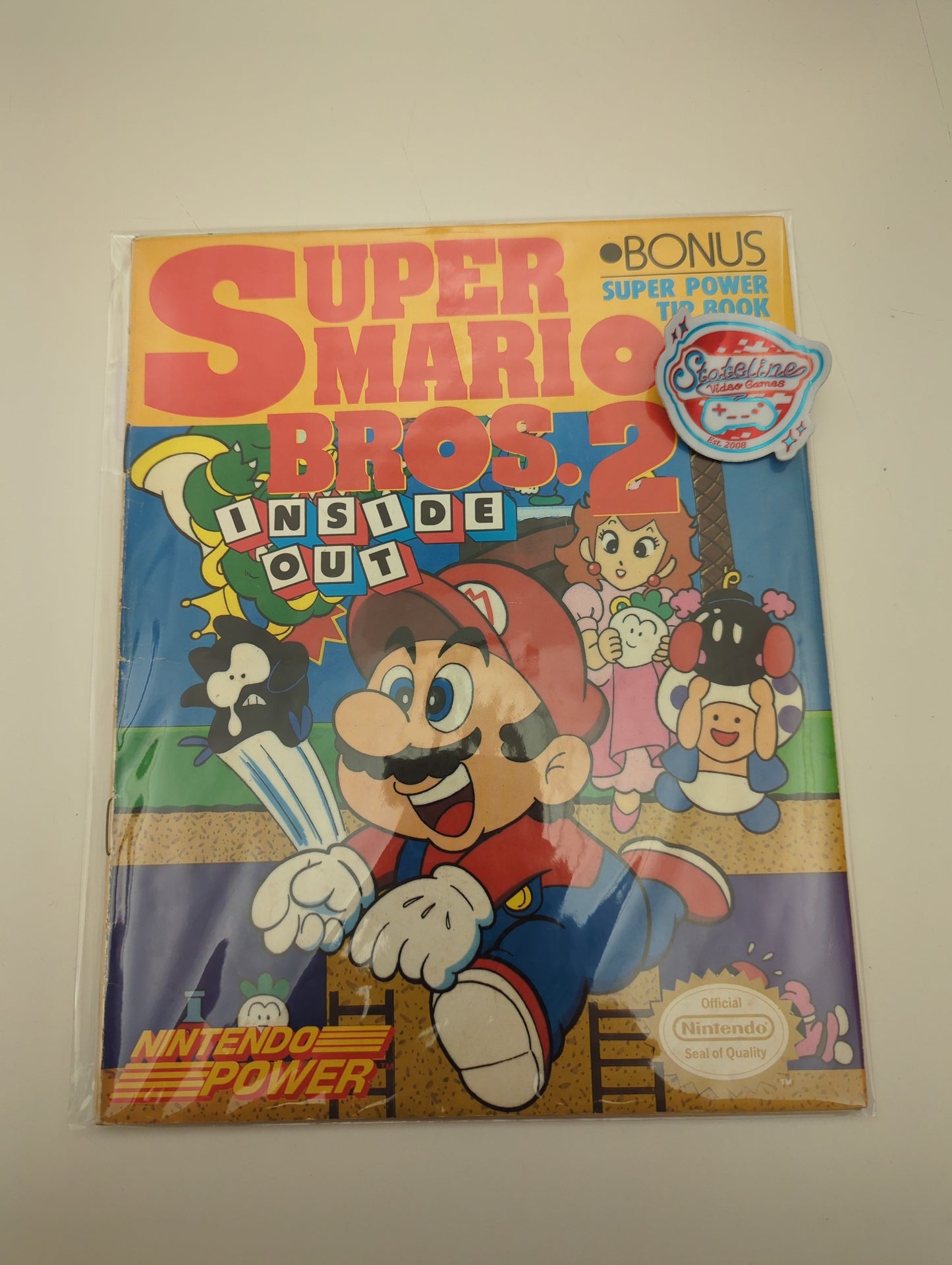 Super Mario Bros 2 Inside Out Part I & II Bundle - Nintendo Power