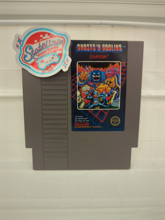 Ghosts 'n Goblins [5 Screw] - NES