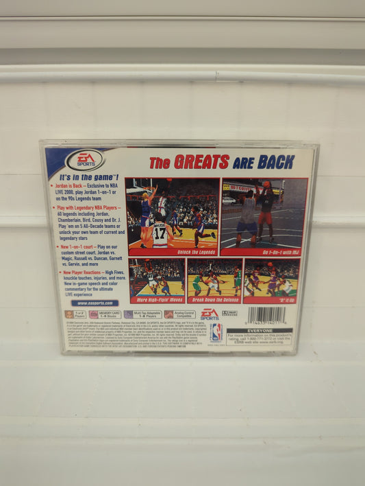 NBA Live 2000 - Playstation