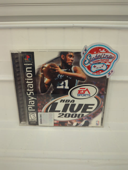 NBA Live 2000 - Playstation