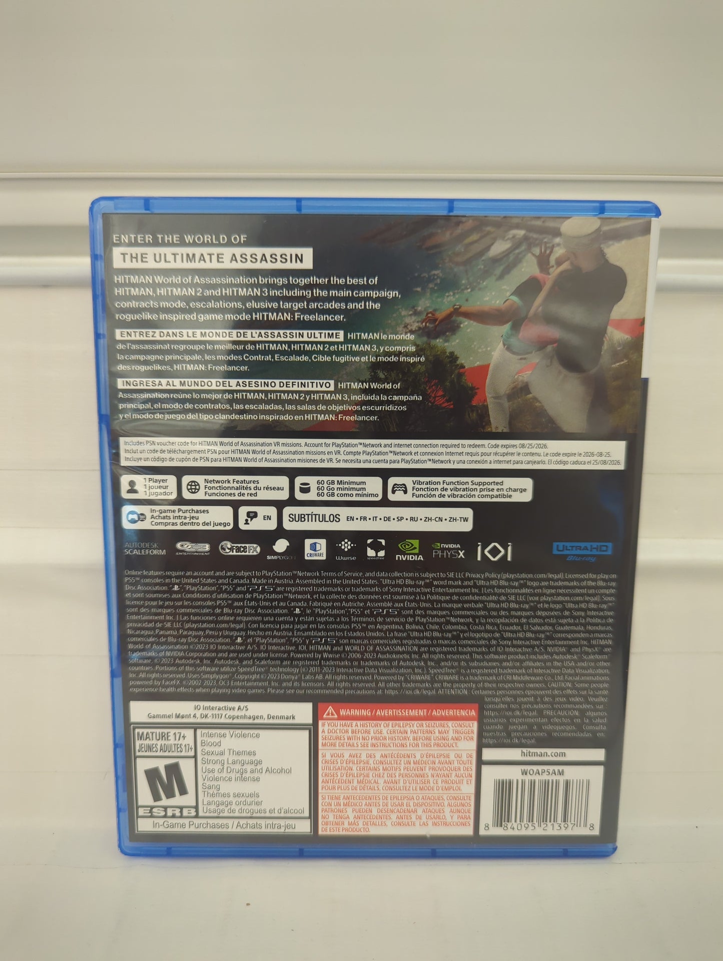 Hitman: World of Assassination - Playstation 5