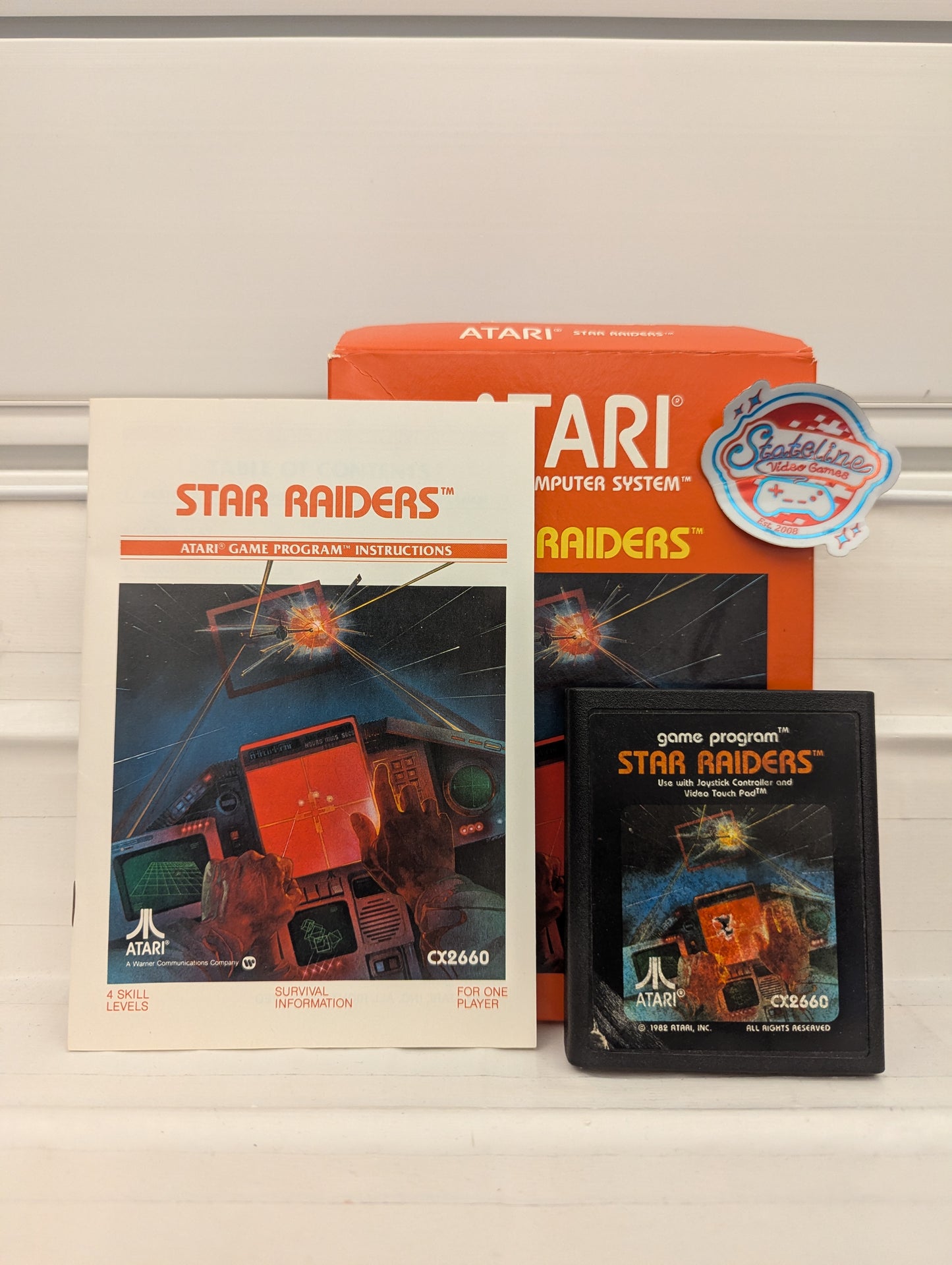 Star Raiders [Video Touch Pad Bundle] - Atari 2600