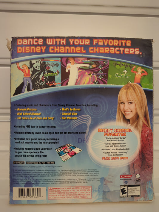 Dance Dance Revolution Disney Channel [Bundle] - Playstation 2