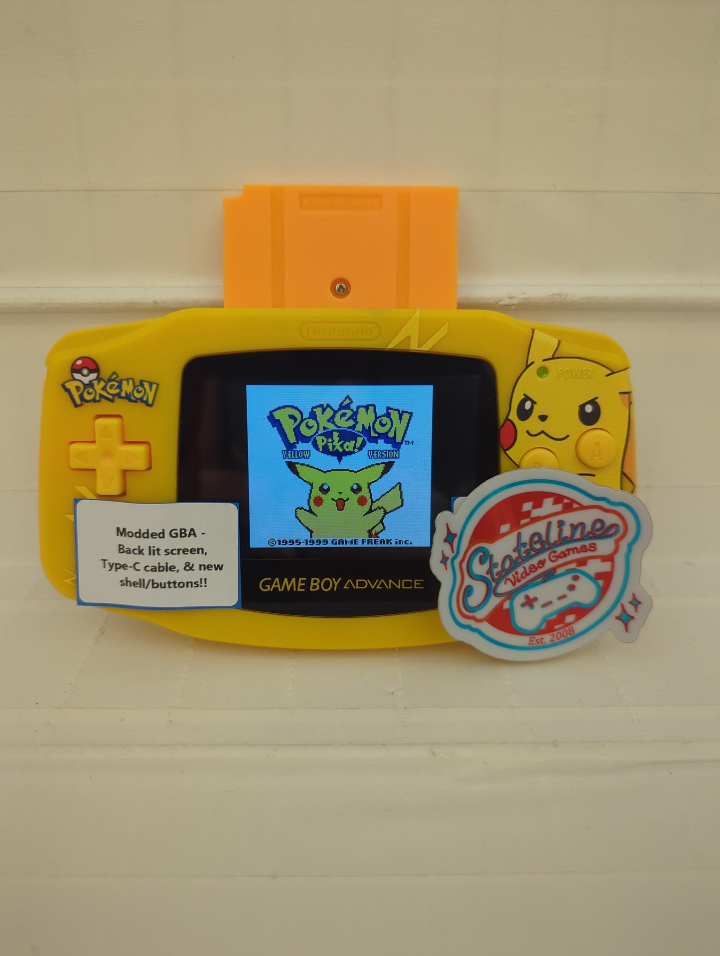 Modded GameBoy Advance Console - GameBoy Advance