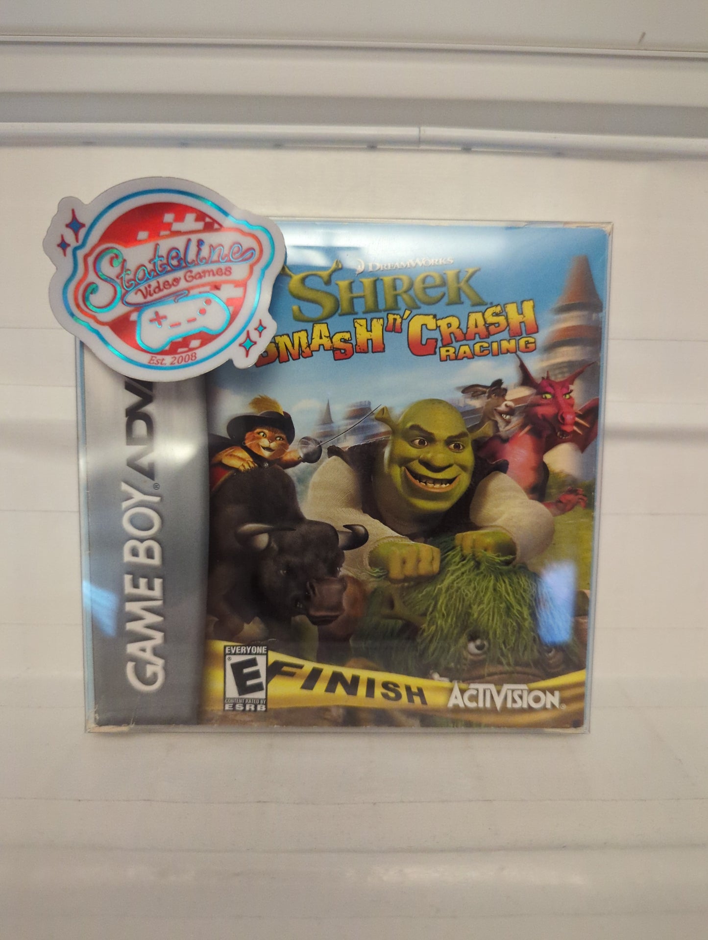 Shrek Smash and Crash Racing - GameBoy Advance