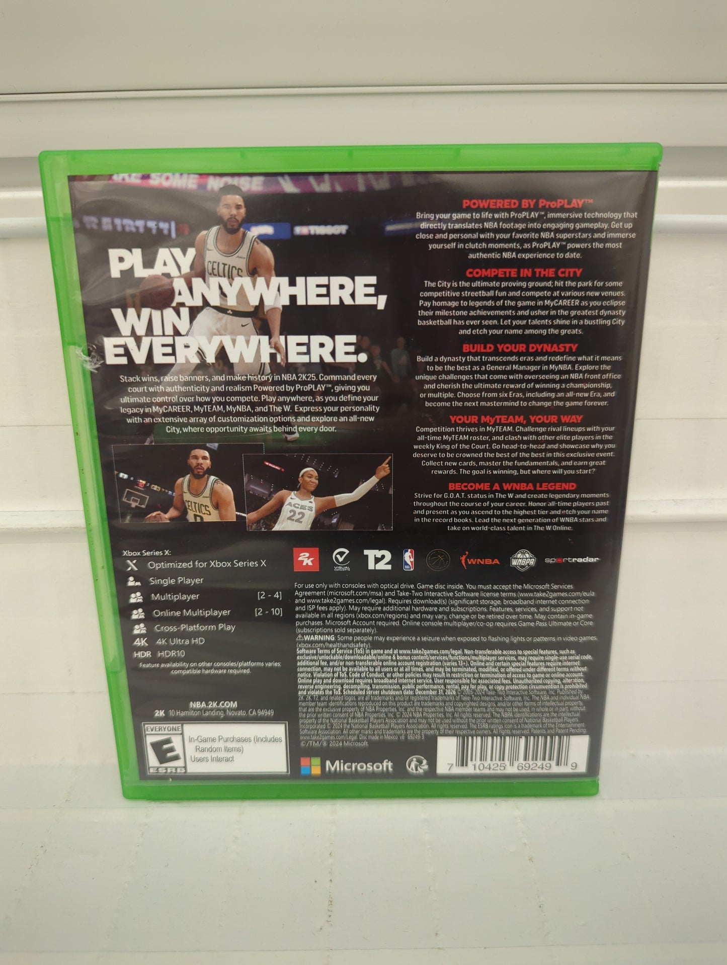NBA 2K25 - Xbox Series X